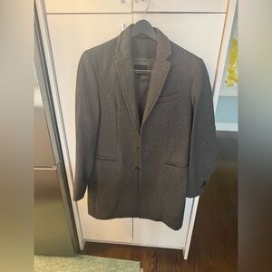 Banana Republic Charcoal coat Medium